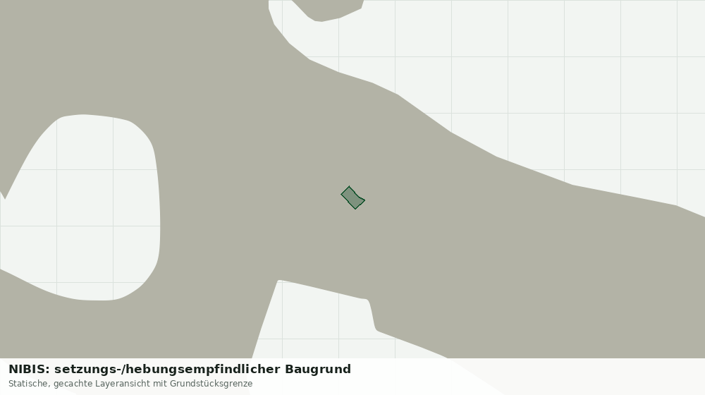 Statische Kartenansicht: NIBIS: setzungs-/hebungsempfindlicher Baugrund