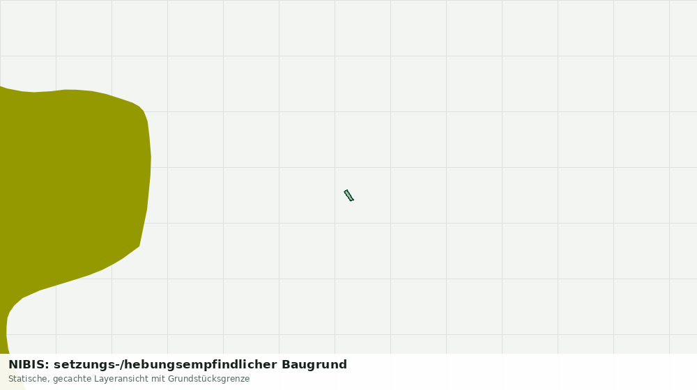 Statische Kartenansicht: NIBIS: setzungs-/hebungsempfindlicher Baugrund