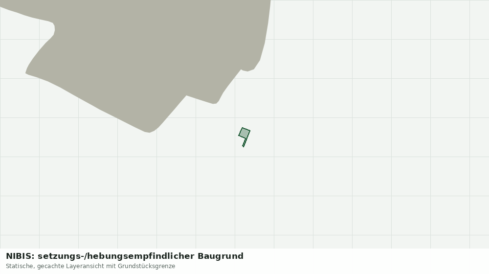 Statische Kartenansicht: NIBIS: setzungs-/hebungsempfindlicher Baugrund