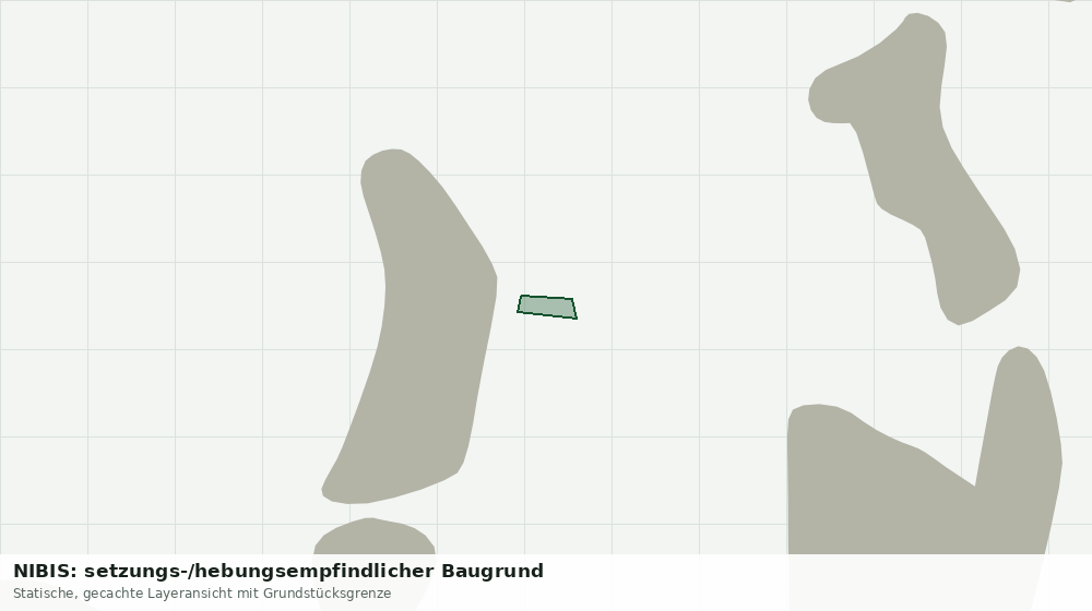 Statische Kartenansicht: NIBIS: setzungs-/hebungsempfindlicher Baugrund