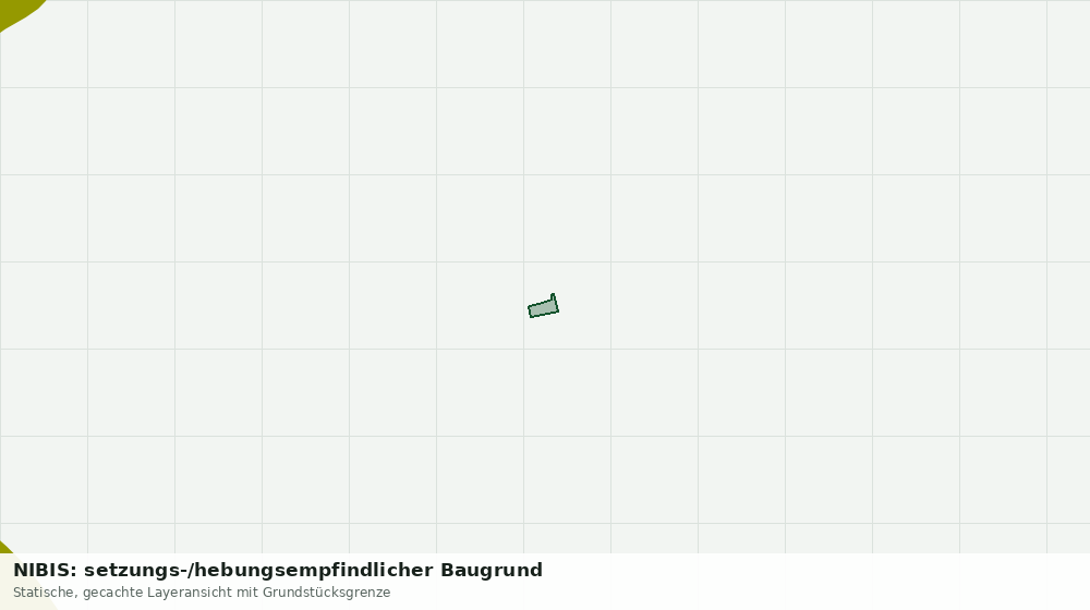 Statische Kartenansicht: NIBIS: setzungs-/hebungsempfindlicher Baugrund