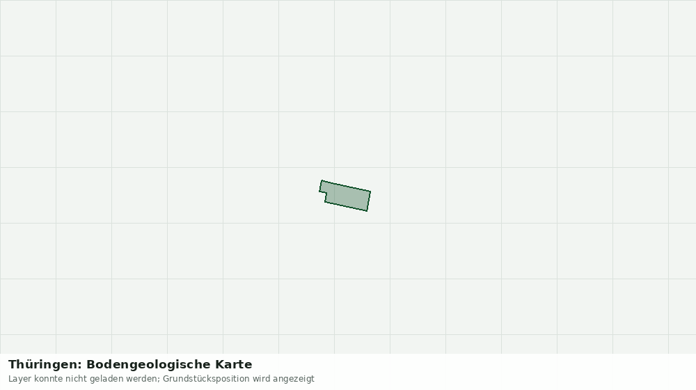 Statische Kartenansicht: Thüringen: Bodengeologische Karte