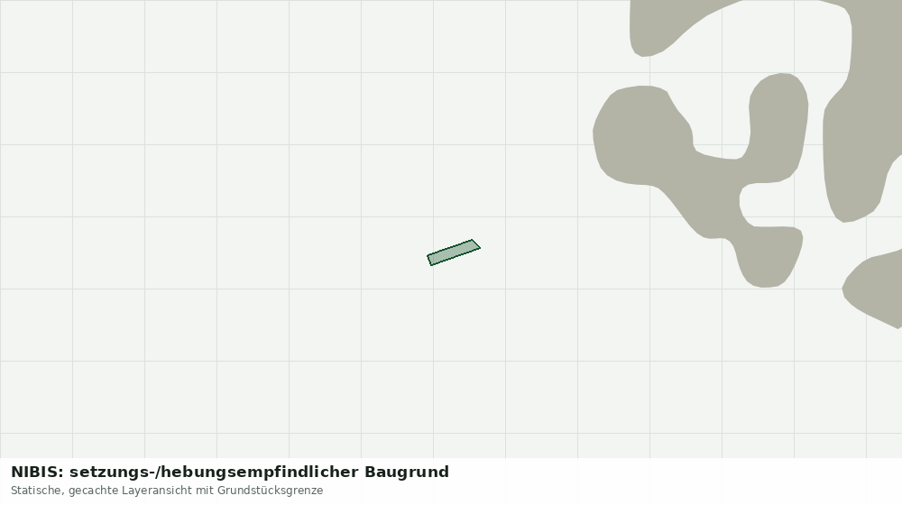 Statische Kartenansicht: NIBIS: setzungs-/hebungsempfindlicher Baugrund
