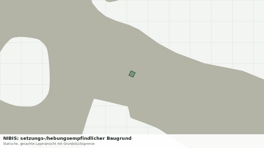 Statische Kartenansicht: NIBIS: setzungs-/hebungsempfindlicher Baugrund
