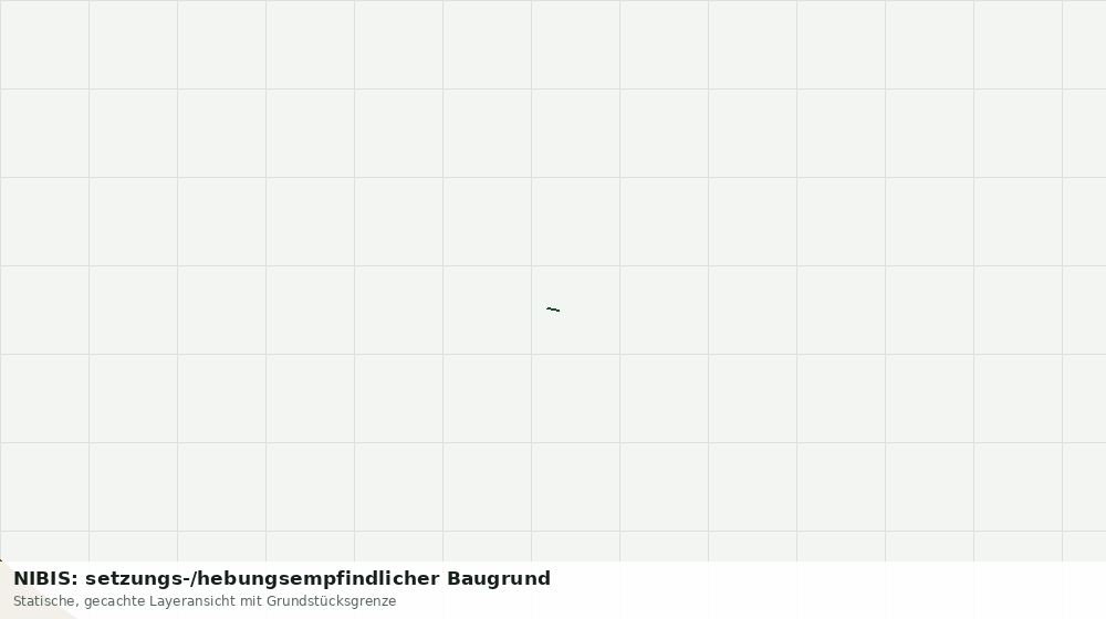 Statische Kartenansicht: NIBIS: setzungs-/hebungsempfindlicher Baugrund