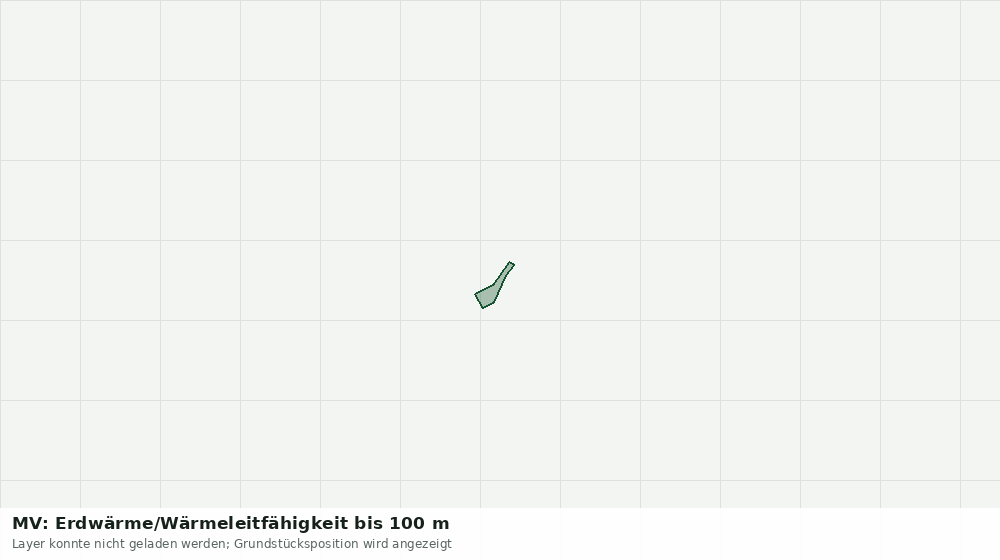 Statische Kartenansicht: MV: Erdwärme/Wärmeleitfähigkeit bis 100 m