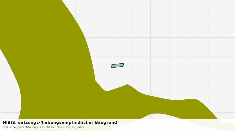 Statische Kartenansicht: NIBIS: setzungs-/hebungsempfindlicher Baugrund