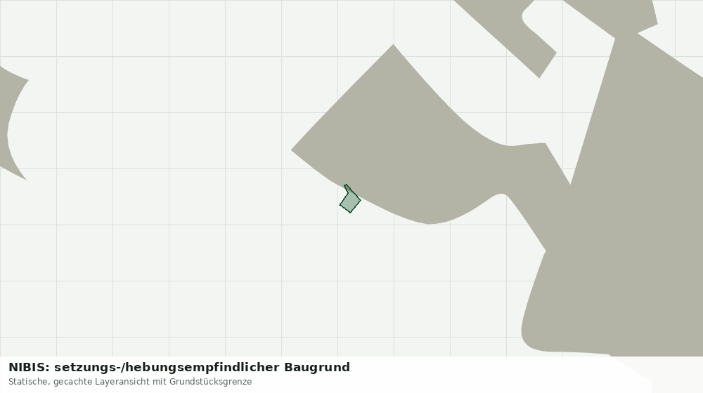 Statische Kartenansicht: NIBIS: setzungs-/hebungsempfindlicher Baugrund