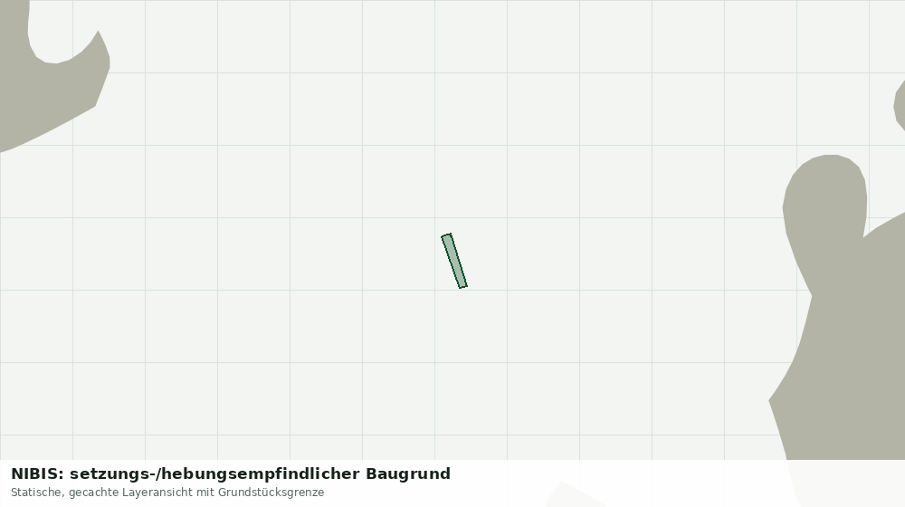 Statische Kartenansicht: NIBIS: setzungs-/hebungsempfindlicher Baugrund