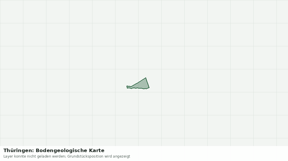Statische Kartenansicht: Thüringen: Bodengeologische Karte