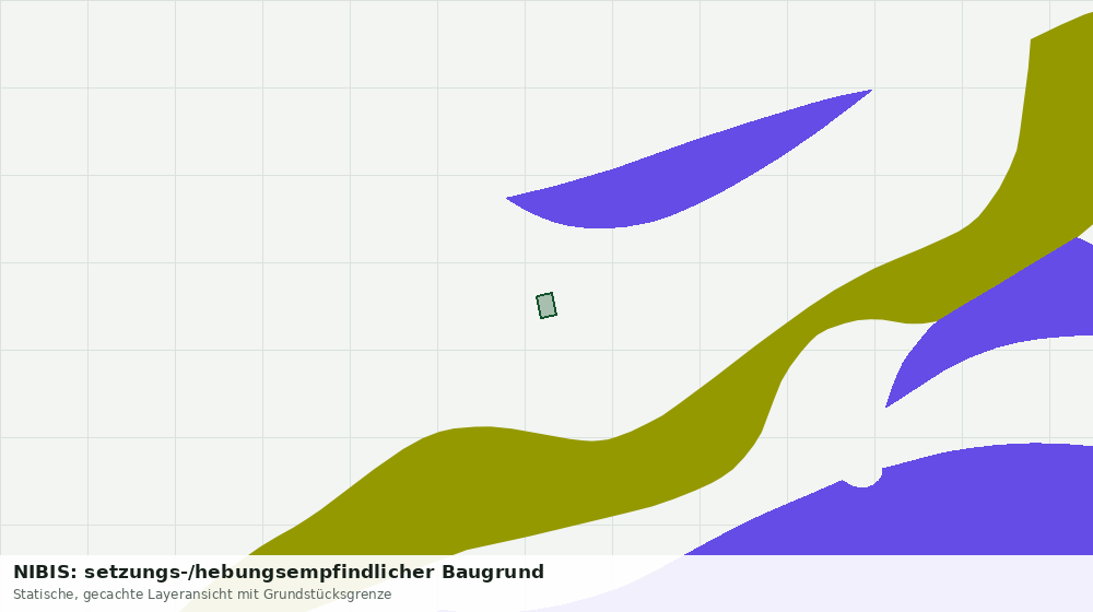Statische Kartenansicht: NIBIS: setzungs-/hebungsempfindlicher Baugrund
