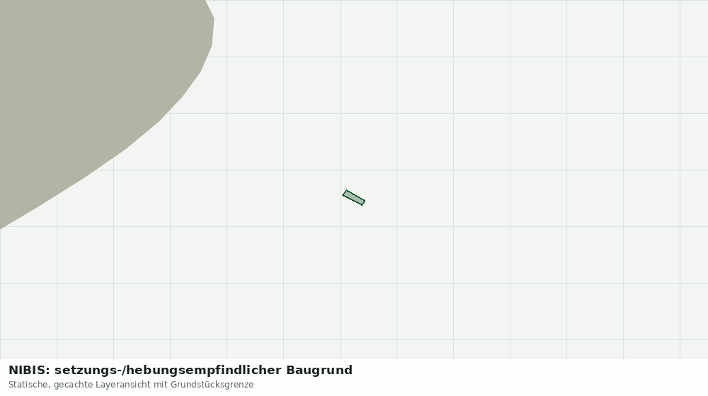 Statische Kartenansicht: NIBIS: setzungs-/hebungsempfindlicher Baugrund