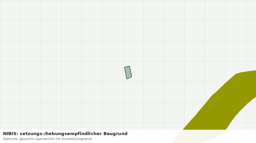 Statische Kartenansicht: NIBIS: setzungs-/hebungsempfindlicher Baugrund