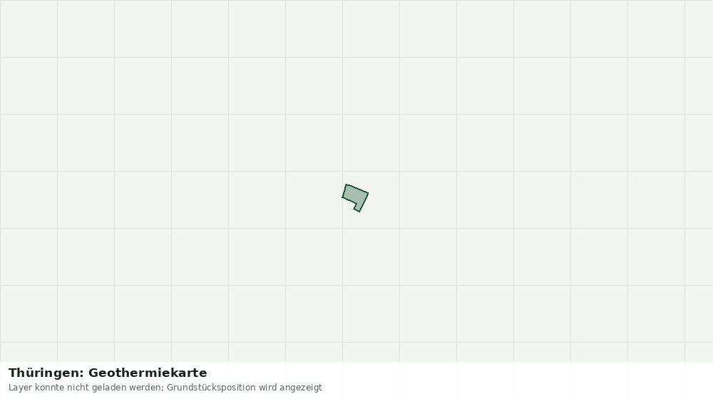 Statische Kartenansicht: Thüringen: Geothermiekarte