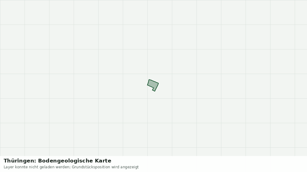 Statische Kartenansicht: Thüringen: Bodengeologische Karte
