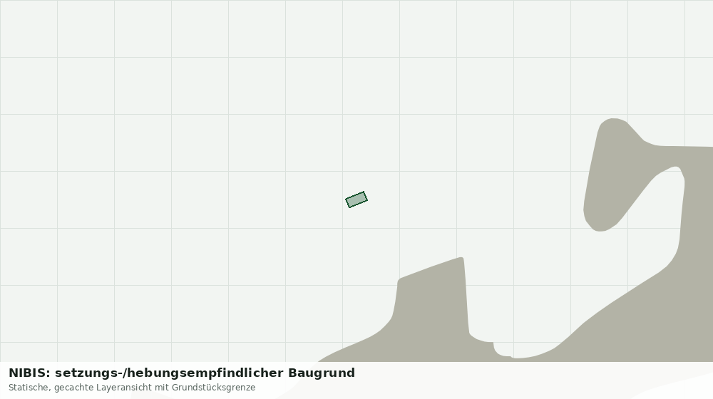 Statische Kartenansicht: NIBIS: setzungs-/hebungsempfindlicher Baugrund