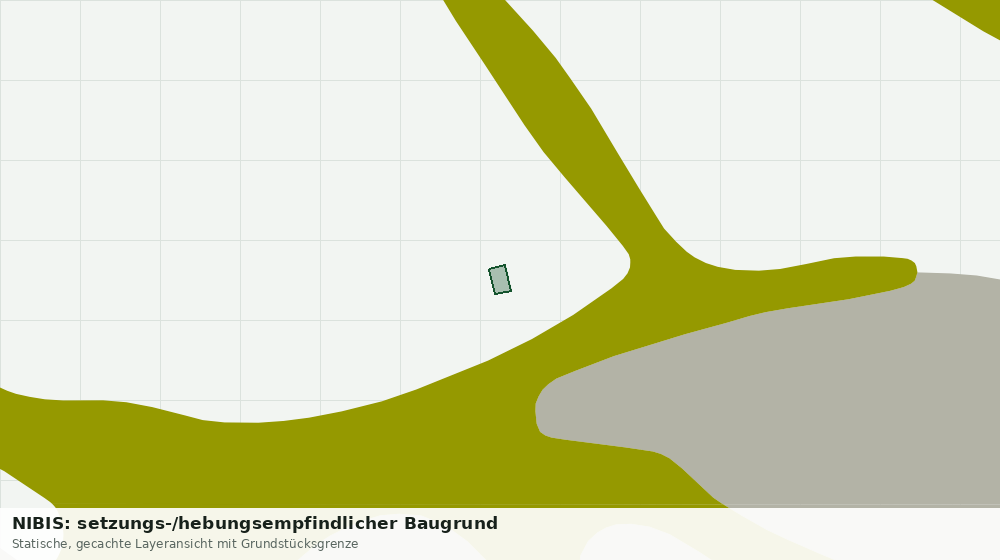 Statische Kartenansicht: NIBIS: setzungs-/hebungsempfindlicher Baugrund