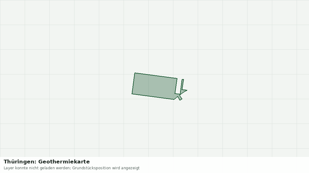 Statische Kartenansicht: Thüringen: Geothermiekarte
