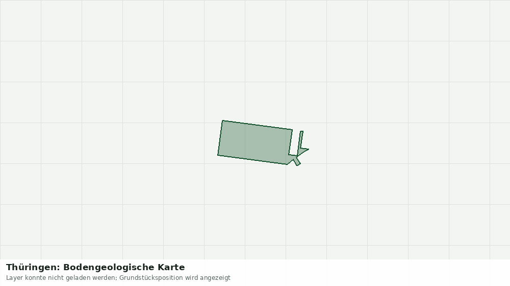 Statische Kartenansicht: Thüringen: Bodengeologische Karte
