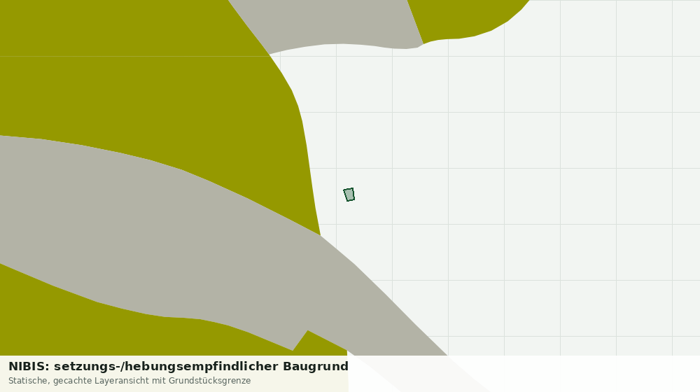 Statische Kartenansicht: NIBIS: setzungs-/hebungsempfindlicher Baugrund