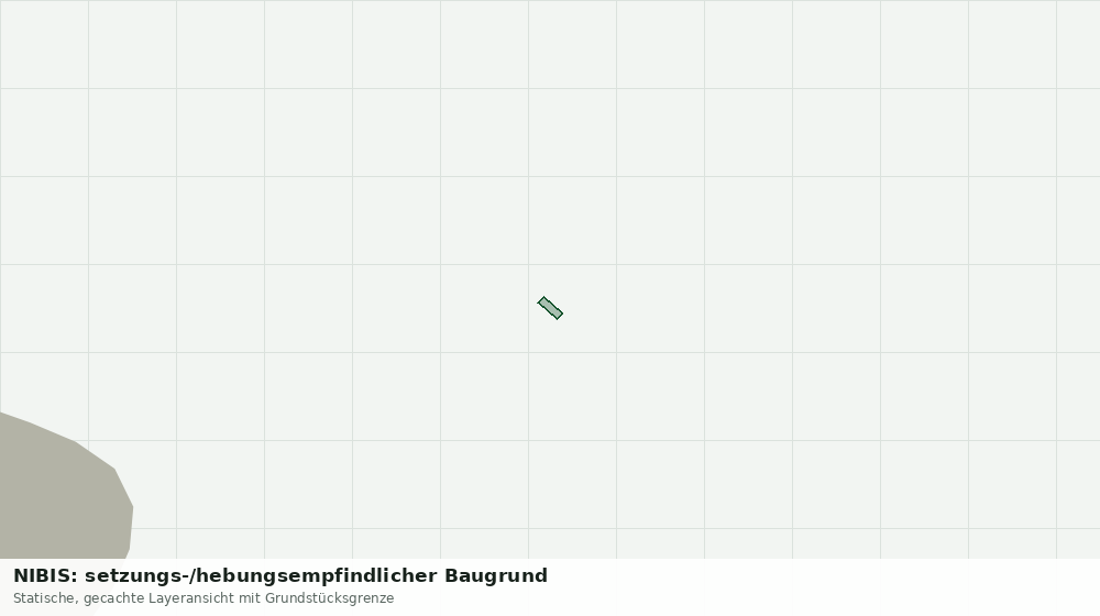 Statische Kartenansicht: NIBIS: setzungs-/hebungsempfindlicher Baugrund