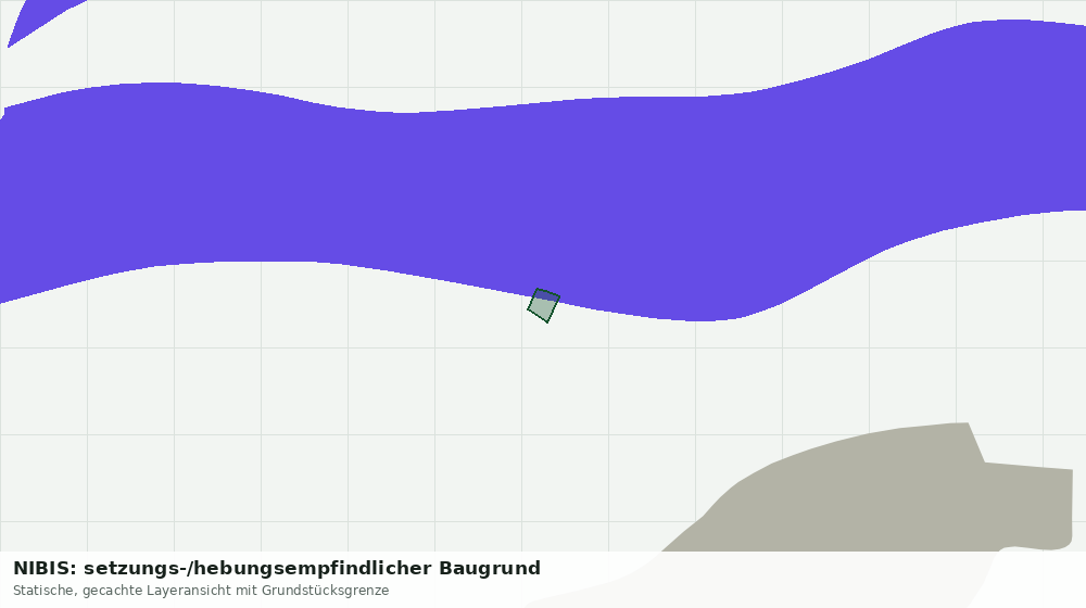 Statische Kartenansicht: NIBIS: setzungs-/hebungsempfindlicher Baugrund