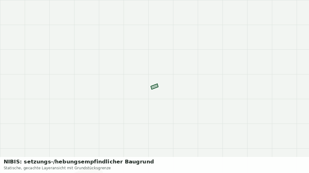 Statische Kartenansicht: NIBIS: setzungs-/hebungsempfindlicher Baugrund