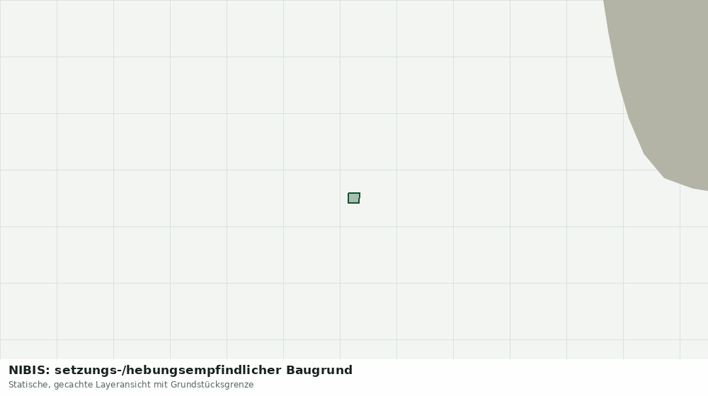 Statische Kartenansicht: NIBIS: setzungs-/hebungsempfindlicher Baugrund