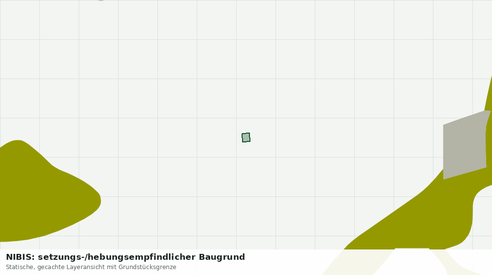 Statische Kartenansicht: NIBIS: setzungs-/hebungsempfindlicher Baugrund