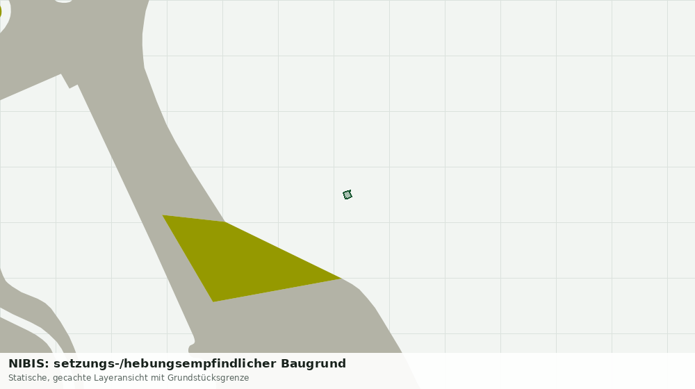 Statische Kartenansicht: NIBIS: setzungs-/hebungsempfindlicher Baugrund