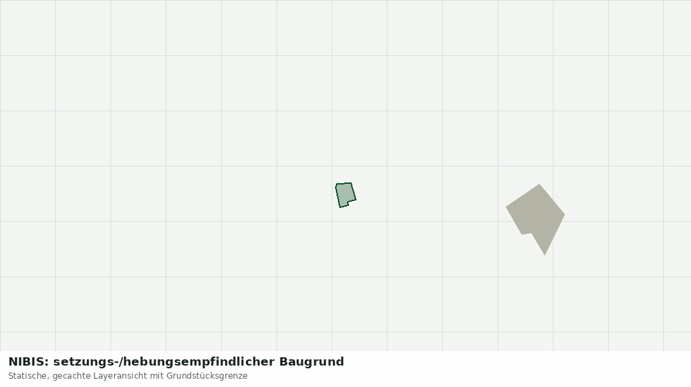 Statische Kartenansicht: NIBIS: setzungs-/hebungsempfindlicher Baugrund