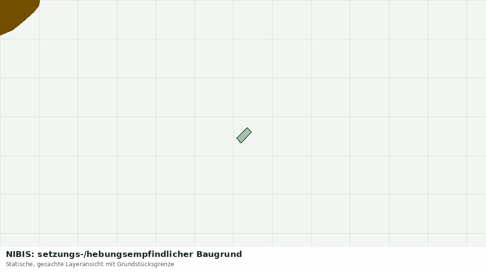Statische Kartenansicht: NIBIS: setzungs-/hebungsempfindlicher Baugrund