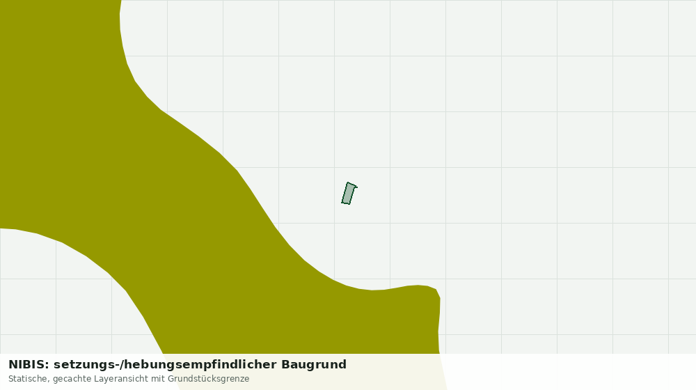 Statische Kartenansicht: NIBIS: setzungs-/hebungsempfindlicher Baugrund