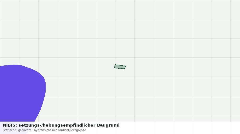 Statische Kartenansicht: NIBIS: setzungs-/hebungsempfindlicher Baugrund
