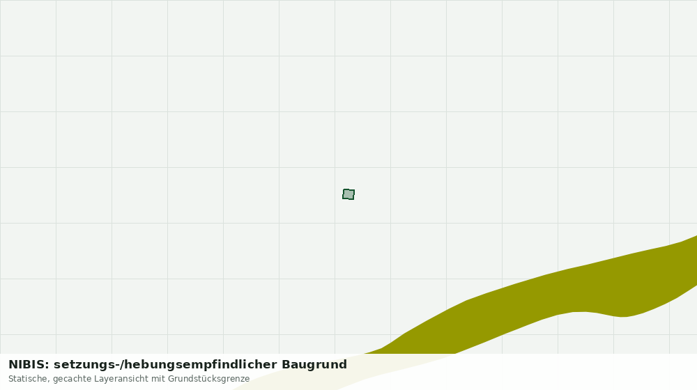 Statische Kartenansicht: NIBIS: setzungs-/hebungsempfindlicher Baugrund