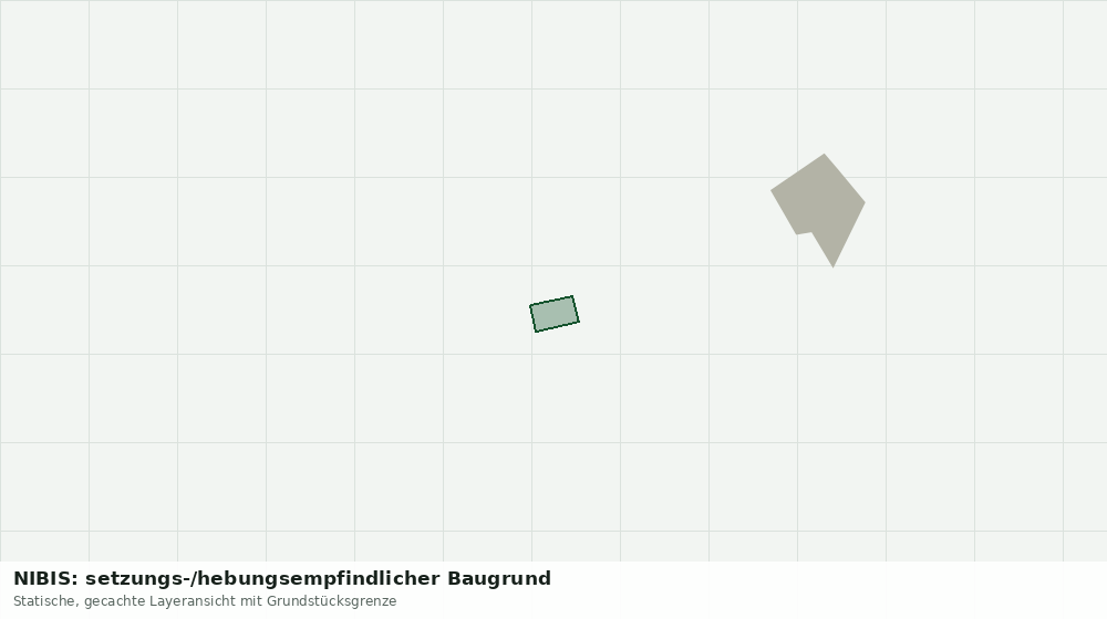 Statische Kartenansicht: NIBIS: setzungs-/hebungsempfindlicher Baugrund