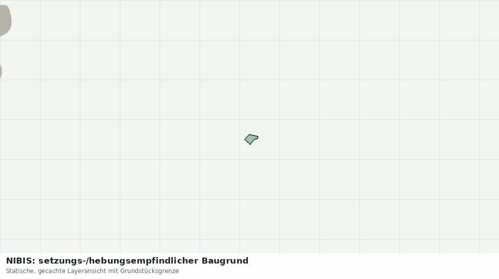 Statische Kartenansicht: NIBIS: setzungs-/hebungsempfindlicher Baugrund