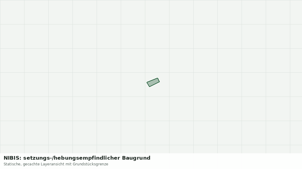 Statische Kartenansicht: NIBIS: setzungs-/hebungsempfindlicher Baugrund