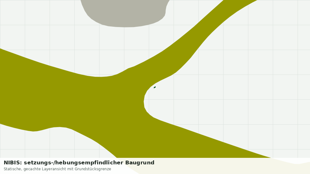 Statische Kartenansicht: NIBIS: setzungs-/hebungsempfindlicher Baugrund