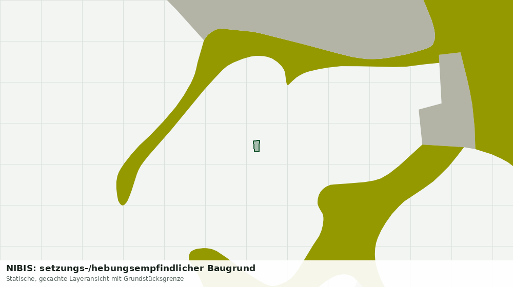 Statische Kartenansicht: NIBIS: setzungs-/hebungsempfindlicher Baugrund
