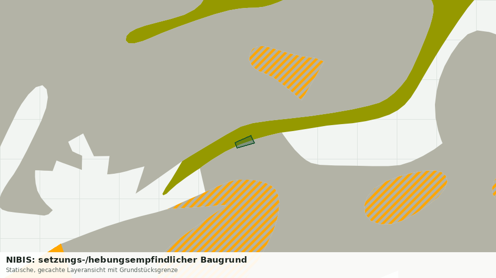 Statische Kartenansicht: NIBIS: setzungs-/hebungsempfindlicher Baugrund