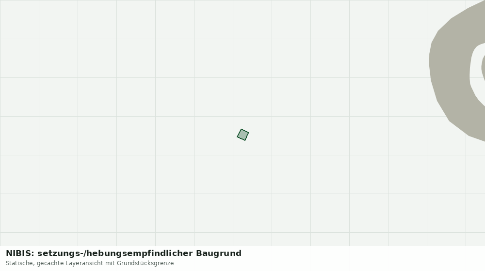 Statische Kartenansicht: NIBIS: setzungs-/hebungsempfindlicher Baugrund