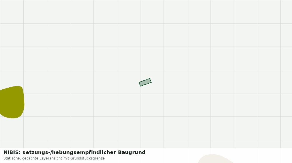 Statische Kartenansicht: NIBIS: setzungs-/hebungsempfindlicher Baugrund
