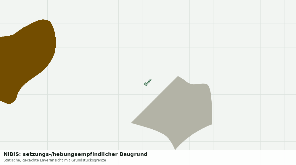 Statische Kartenansicht: NIBIS: setzungs-/hebungsempfindlicher Baugrund