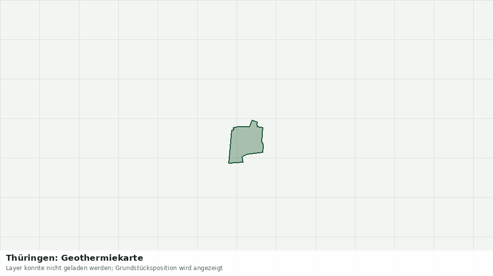 Statische Kartenansicht: Thüringen: Geothermiekarte
