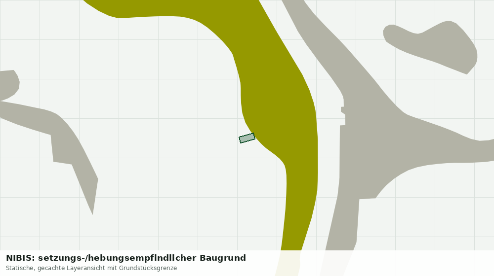 Statische Kartenansicht: NIBIS: setzungs-/hebungsempfindlicher Baugrund