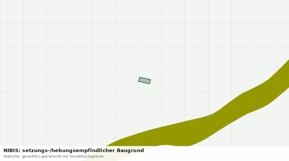 Statische Kartenansicht: NIBIS: setzungs-/hebungsempfindlicher Baugrund