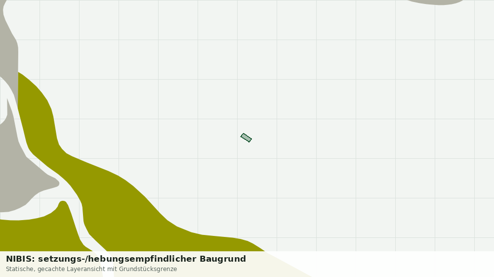 Statische Kartenansicht: NIBIS: setzungs-/hebungsempfindlicher Baugrund