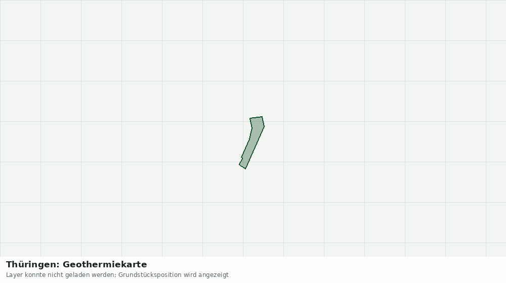 Statische Kartenansicht: Thüringen: Geothermiekarte