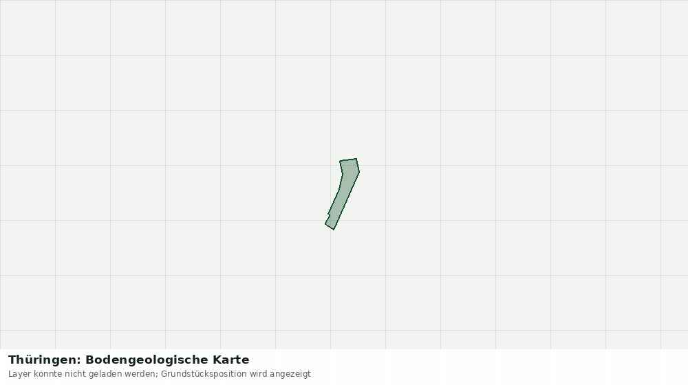 Statische Kartenansicht: Thüringen: Bodengeologische Karte
